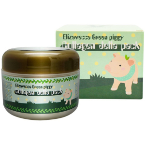 Маска для обличчя Колагенова Elizavecca Green Piggy Collagen Jella Pack 100 мл (8809311914035) надійний