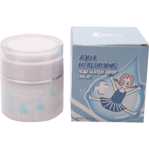 Зволожуючий крем для обличчя Гіалуроновий Elizavecca Aqua Hyaluronic Acid Water Drop Cream 50 мл (8809418750505) краща модель в Рівному