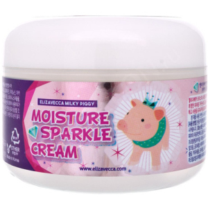 Крем Зволожуючий з ефектом сяйва Elizavecca Milky Piggy Moisture Sparkle Cream 100 мл (8809339905176) в Рівному