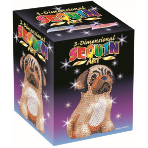 купити Набір для творчості Sequin Art 3D Large Lily Pug 16.5 см (SA-1702)