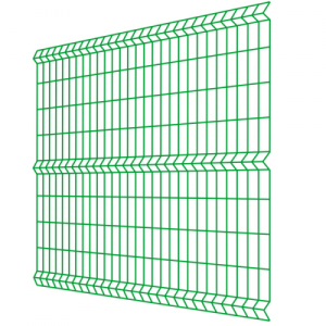 купить Секция ограждения Заграда Эко Стандарт высота 1,53м длина 2,5м ф3+4(оц+ПВХ) ячейка 50х200мм