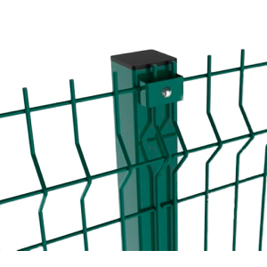 Стовп паркан Загорода висота 6,0м розмір 60х40мм ф1,5(оц+ПВХ)