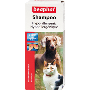 Протиалергенний шампунь Beaphar Shampoo Hypoallergenic для котів та собак 200 мл (15290) (8711231152902)