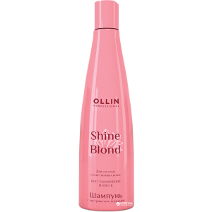 хороша модель Шампунь Ollin Professional Ollin Shine Blond з екстрактом ехінацеї 300 мл (4620753724327)