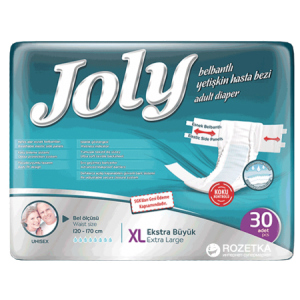 Підгузки для дорослих Joly 4 Extra Large 30 шт (8690536805198) ТОП в Рівному