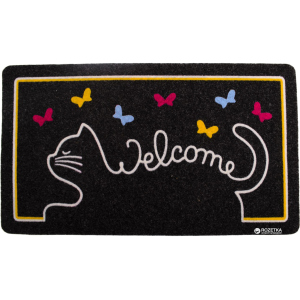 Придверный коврик IzziHome Italyan Kokardo Cat Welcome 40x70 (2200000542038) ТОП в Ровно