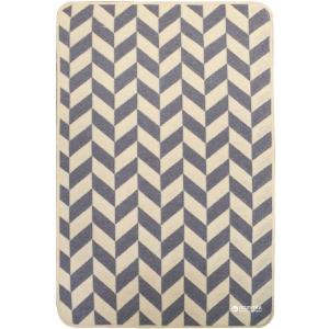 купити Килимок у ванну кімнату IzziHome Solo Krem Gri Zigzag 60x90 (2200000542519)