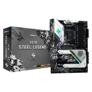 Материнская плата ASRock X570 Steel Legen AM4 DDR4 SATA3 PCI-E HDMI/DP (181334) в Ровно