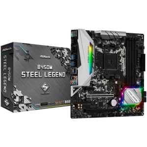 Материнська плата ASRock B450M STEEL LEGEND