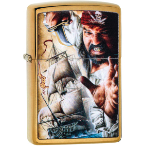 Зажигалка Zippo 204B Mazzi Золотистая (Zippo 29781) ТОП в Ровно