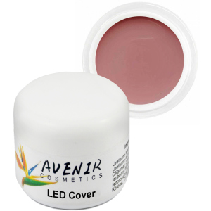 Гель для наращивания ногтей Avenir Cosmetics LED Cover 50 мл (5900308133262) надежный