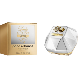 хороша модель Парфумована вода для жінок Paco Rabanne Lady Million Lucky 30 мл (3349668562763)