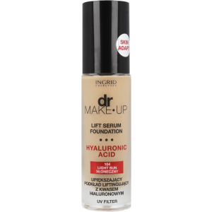 Тональный крем для лица Ingrid Cosmetics DR. Make up с сывороткой №104 30 мл (5901468921607) ТОП в Ровно