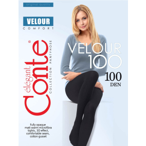 Колготки Conte Collant Velour 100 Den 5 р Nero (4810226396049) в Ровно