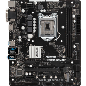 Материнська плата ASRock H310CM-HDV/M.2 (s1151, Intel H310, PCI-Ex16) в Рівному