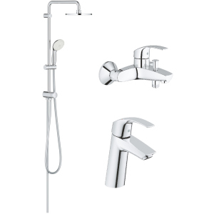 Набір змішувачів GROHE Eurosmart 123389M (23324001+27389002+33300002) ТОП в Рівному