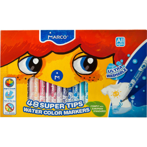 Фломастеры Marco Super Washable 48 цветов (1630-48CB) в Ровно