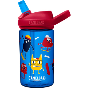 хорошая модель Фляга для воды CamelBak 2282402040 eddy+ Kids Kids 14oz Skate Monsters 0.4 л (886798024707)