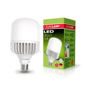 Світлодіодна лампа (LED) Eurolamp 30W Е27 4000K (LED-HP-30274)