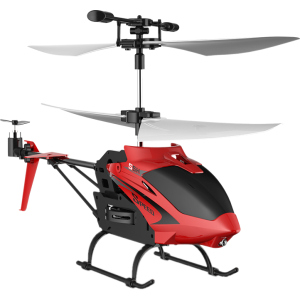 Вертолет Syma S5H 2.4 ГГц 23 см со светом, барометром и гироскопом Red (S5H_red) (6946702902980) лучшая модель в Ровно