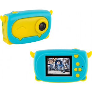 Цифровой детский фотоаппарат Atrix Tiktoker 9 20 Mp 1080p Blue (cdfatxtt9bl) ТОП в Ровно