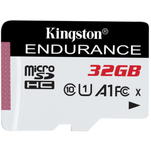 Kingston microSDHC 32GB High Endurance Class 10 UHS-I U1 A1 (SDCE/32GB) краща модель в Рівному