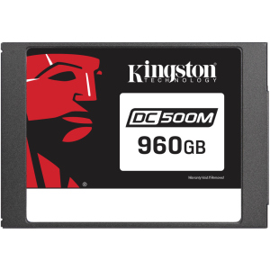 Kingston DC500M 960GB 2.5" SATAIII 3D TLC (SEDC500M/960G) краща модель в Рівному