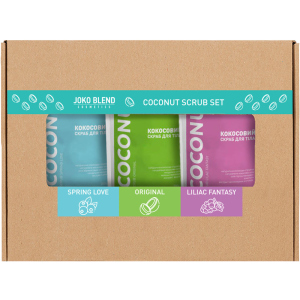 Набір Joko Blend Coconut Body Scrub Set of 3 (4823099501328) в Рівному