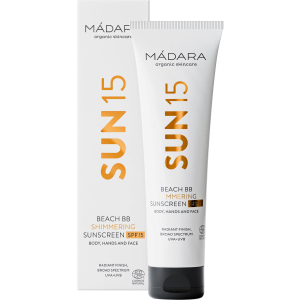 хороша модель Сонцезахисний крем Madara Sun15 BB Shimmering Sunscreen SPF 15 100 мл (4751009820736)