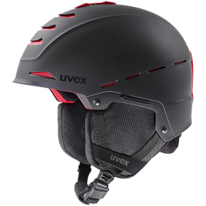 хороша модель Шолом гірськолижний Uvex Legend Pro р 55-59 Black-red Mat (4043197328324)