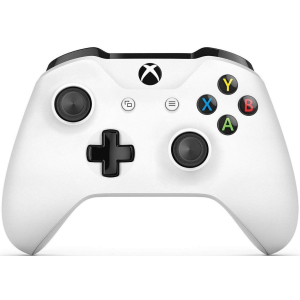 Бездротовий геймпад Microsoft Xbox One Wireless Controller White (REF) OEM рейтинг