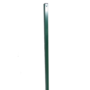 Столб заборный Техна Классик металлический с полимерным покрытием и креплениями 60х40x1500 мм Зеленый (RAL6005 PTK-01) в Ровно