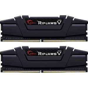 купити Оперативна пам'ять G.Skill DDR4-3600 65536MB PC4-28800 (Kit of 2x32768) Ripjaws V Black (F4-3600C18D-64GVK)