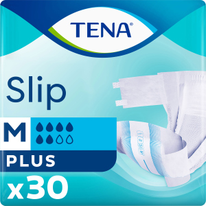 Підгузки для дорослих Tena Slip Plus Medium 30 шт (7322541118871) ТОП в Рівному