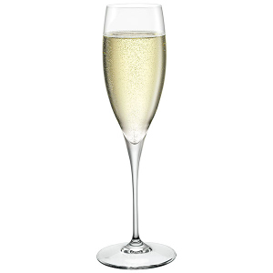 Набір келихів Bormioli Rocco Galileo для шампанського 260 мл 2 шт (170063GBL021990) краща модель в Рівному