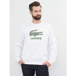 Світшот Lacoste SH0065-001 S (T3) White (3665926062326) ТОП в Рівному