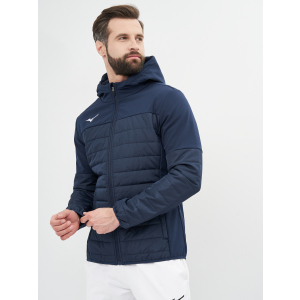 Куртка Mizuno Sapporo Hybrid JKT M 32FE9A0214 M Синяя (5054698742327) лучшая модель в Ровно