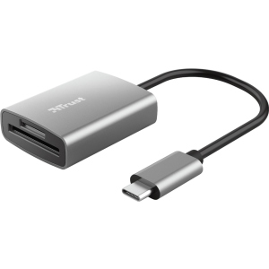 USB-хаб Trust Aluminum USB-C Card Reader (24136) ТОП в Рівному