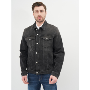 Джинсова куртка Calvin Klein Jeans Foundation Jacket J30J317247-1BY L Denim Black (8719853601426) краща модель в Рівному