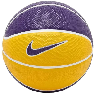 М'яч баскетбольний Nike PLAYGROUND 4P L JAMES N.000.2784.728.07 Розмір 7 Amarillo/White/White/Field purple (887791374714)