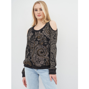 Джемпер Desigual 75S25A7/2000 XL Чорний (8434486488939) рейтинг