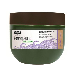 Маска питательная для восстановления волос Lisap Keraplant Nature Nutri repair mask 500 мл (1800370000018) лучшая модель в Ровно