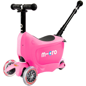 Самокат Micro Mini 2Go Deluxe Plus Pink (MMD033) (7640108563323) ТОП в Рівному