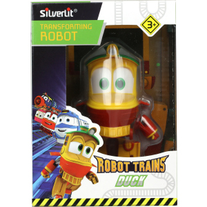 Паровозик-трансформер Silverlit Robot Trains Каченя 10 см (80166) (4891813801665) краща модель в Рівному