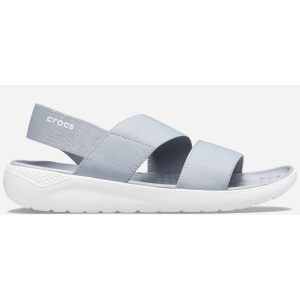 Сандалії Crocs Jibbitz Womens LiteRide Stretch Sandal 206081-00J-W7 37-38 23.8 см Light Grey/White (9001057683704_191448503915) ТОП в Рівному