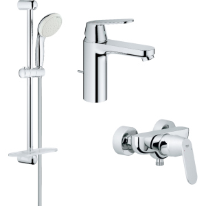 Набір змішувачів GROHE Eurosmart Cosmopolitan 126114M краща модель в Рівному