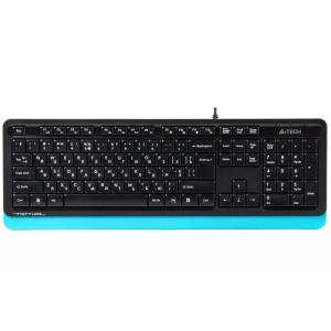 Клавіатура A4Tech FK10 Black/Blue USB в Рівному