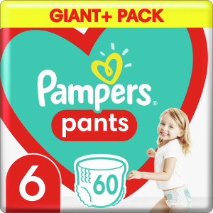 Подгузники-трусики Pampers Pants Размер 6 (15+ кг) 60 шт (8001090995179_8006540068526) в Ровно