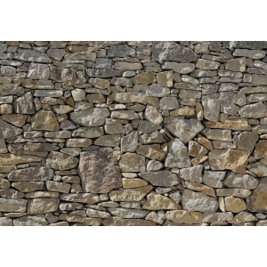 Фотошпалери флізелінові Komar Stone Wall (Кам'яна стіна) 368х254 см 8 сегментів (8NW-727) ТОП в Рівному