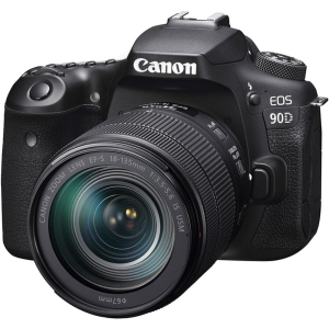 Фотоаппарат Canon EOS 90D EF-S 18-135mm IS USM Kit Black (3616C029) Официальная гарантия! лучшая модель в Ровно